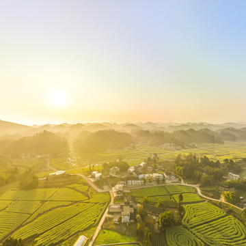 湄潭县永兴镇风光