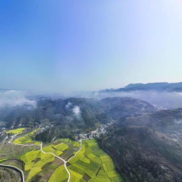湄潭高台镇陶仪村风光