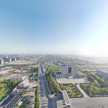 河北盐山经济开发区蒲洼园区全景