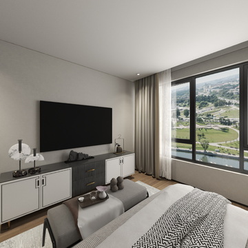 东望书香园叠墅效果图