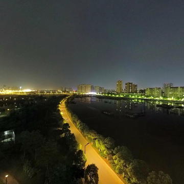 美丽象湖夜景