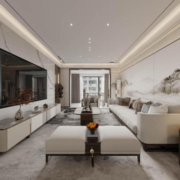 海韵庭院|新中式案例分享