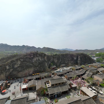 易县太行古镇高清全景