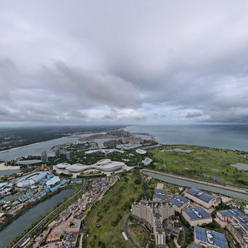 海南海花岛全景