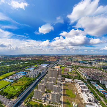 昆山华润国际社区VR全景航拍