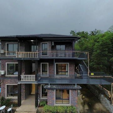 芳山村民宿全景