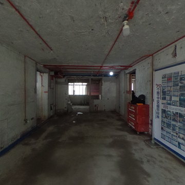 玉泉路小区水电验收全景图