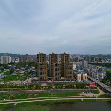 松桃外滩观澜居现房全景图