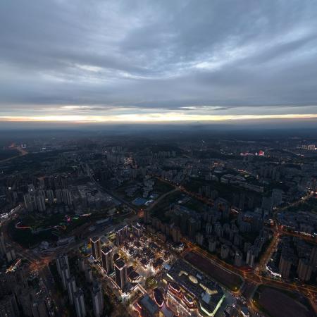 自贡华商国际全景