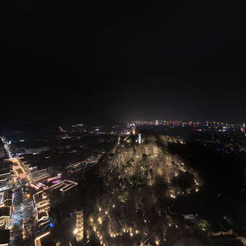 大年初一夜游台州府城