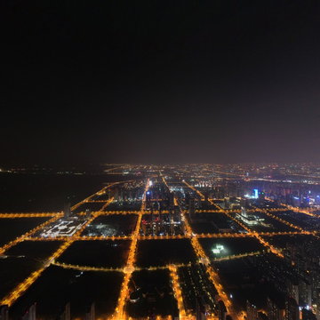 合肥万达城夜景