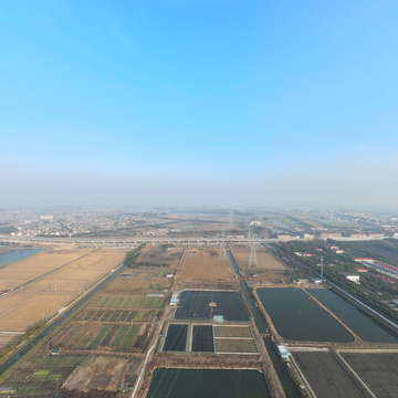 堰桥低效用地鱼塘地块