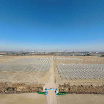 堰桥蔬菜基地全景图20250110&mdash;&mdash;近景