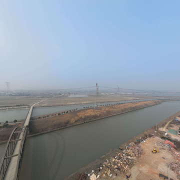 友谊桥北侧40亩全景