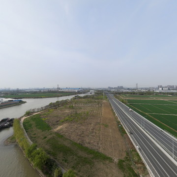 堰桥惠暨大道西侧全景图20250331