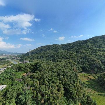 罗源县起步镇南山全景