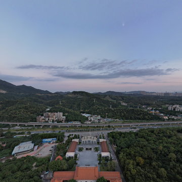 航拍旅行&mdash;珠海市普陀寺