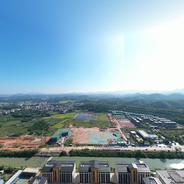 禅域小镇街道全景