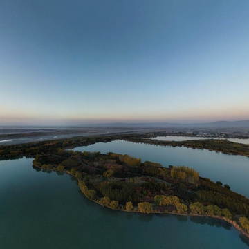 张掖市滨河新区燕然湖