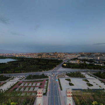 张掖滨河新区黑河大桥