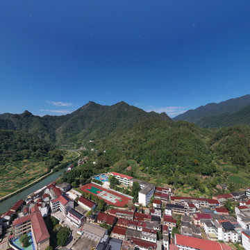 缙云县大源镇全景