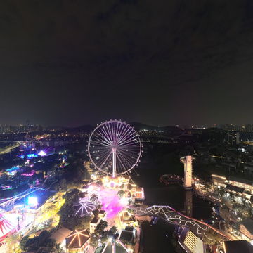 顺德欢乐海岸夜景