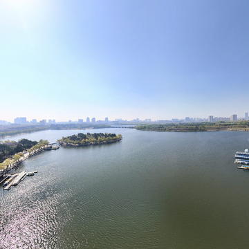 南湖公园四角亭