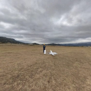 固定翼无人机巡线作业