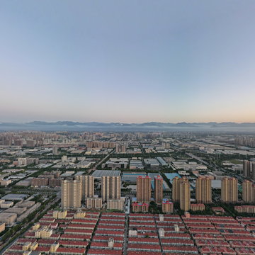 西安市高新区全景