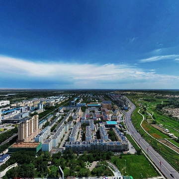 北屯得仁山文化广场全景