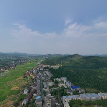 永兴县樟树镇全景图