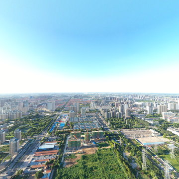 明珠公园航拍全景