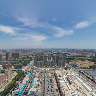 航拍寿光巨能城