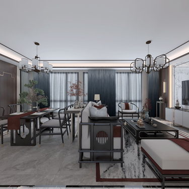 恒跃名城新中式