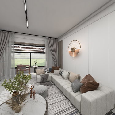 清凉灞柳刘宅装修设计方案