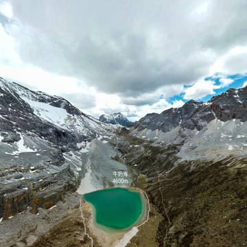 稻城亚丁牛奶海&middot;五色海