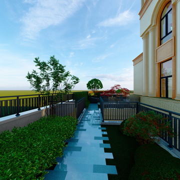 锦绣山河29栋庭院