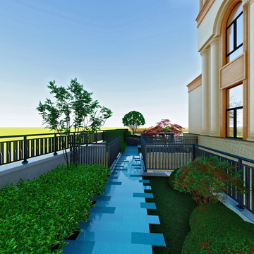 锦绣山河29栋庭院