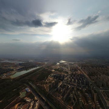 500高空宁夏医科大学高清全景