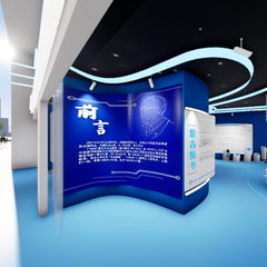 仰望17606展厅各方位全景图