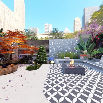 建发&middot;泱誉2-102庭院