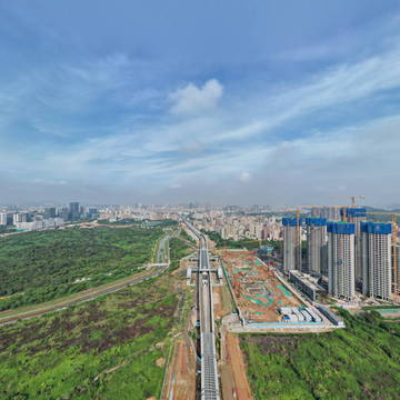 公园大道市政工程II标7月17号