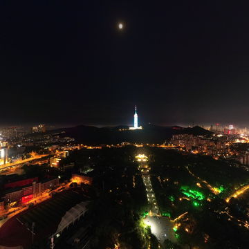 大连电视塔夜景