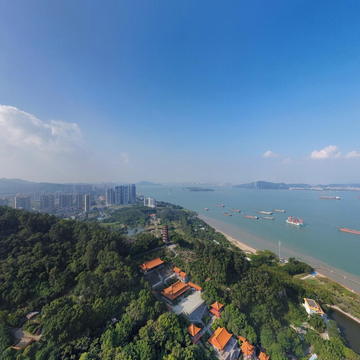广州南沙天后宫海景
