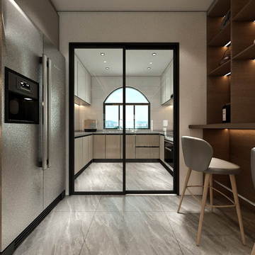 半岛别墅9栋黄总餐厅厨房