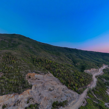 黑排角沿海公路沙滩露营地全景图1