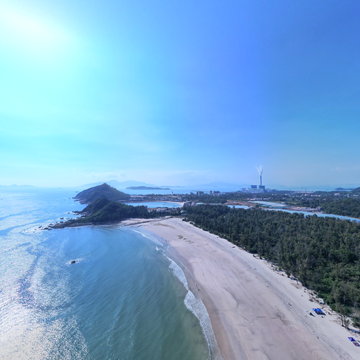 惠州碧海湾露营基地全景图