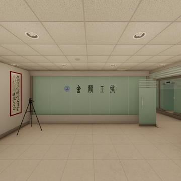 济大广播台测绘建模 &middot; 前厅