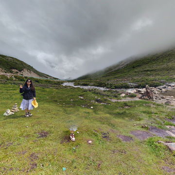 康定到红海子路上