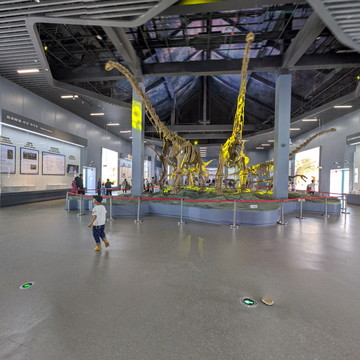 延吉恐龙馆内景